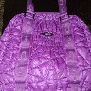 Oakley purple laptop bag